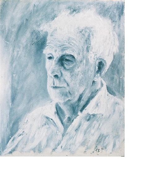 Robert Frost Painting By Tennyson Samraj