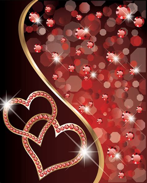 Ornate Valentine Day Art Card Vector Vectors Graphic Art Designs In