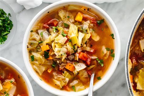best cabbage soup downshiftology