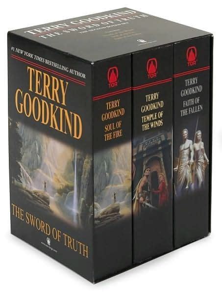 the sword of truth boxed set ii books 4 6 temple of the winds soul of the fire faith of the