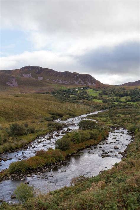 Irish Mountains With A Small River Stock Photo Image Of Dunloe