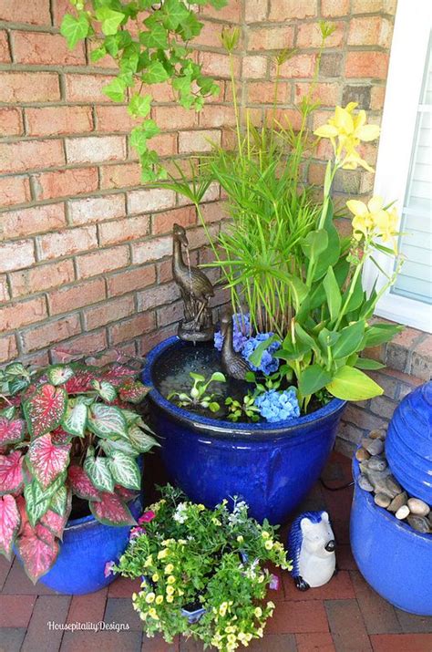 So many choices can make buying options seem confusing, but knowing. How To Turn A Garden Container Into A Water Feature ...