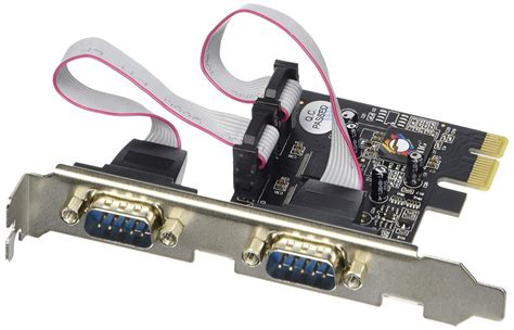 2 Port Rs232 Serial Pcie With 16950 Uart Jj E02111 S1 Installs In