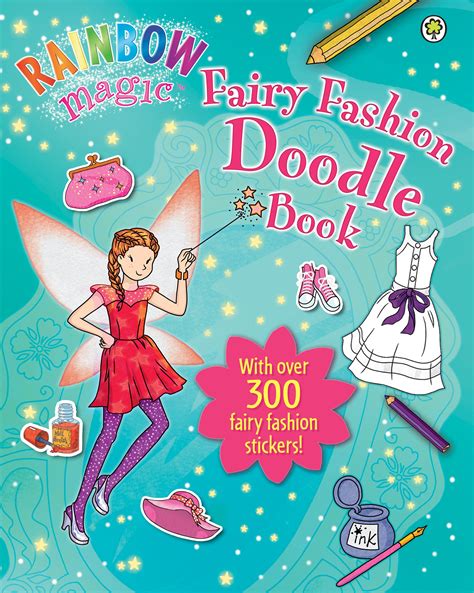 Rainbow Magic Fairy Fashion Doodle Book By Georgie Ripper Hachette