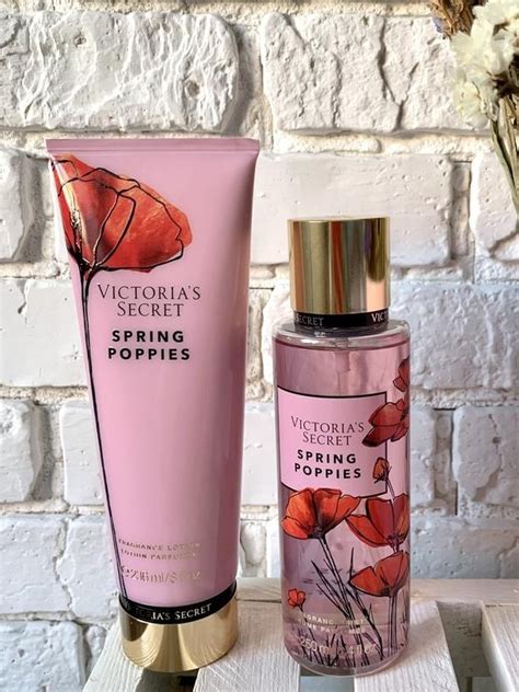 Victorias Secret Wild Blooms Fragrance Mists Spring Poppies