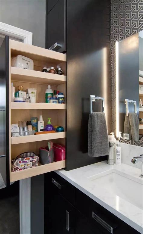 Best Built In Bathroom Shelf And Storage Ideas For
