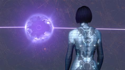 Halo 4 Cortana At Requiems Core Halo Xbox 360 Halo 4 Cortana Cortana