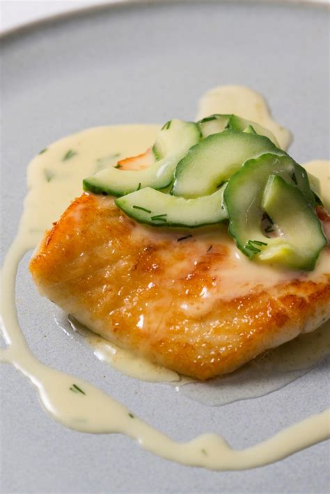 Turbot With Cucumber Beurre Blanc Recipe Great British Chefs