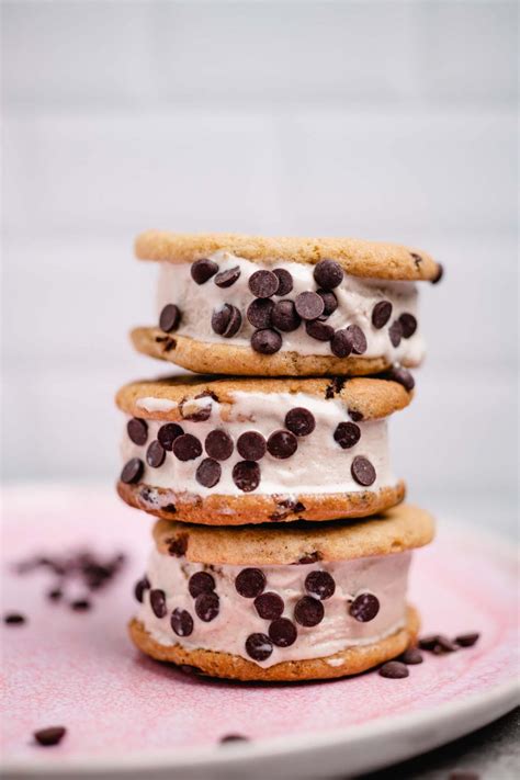Cookie Ice Cream Sandwiches 15 Minuten VEGANE VIBES
