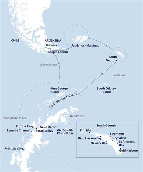 Falklands South Georgia And Antarctic Peninsula Cruise
