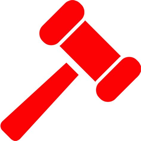 Download High Quality Gavel Clipart Red Transparent Png Images Art