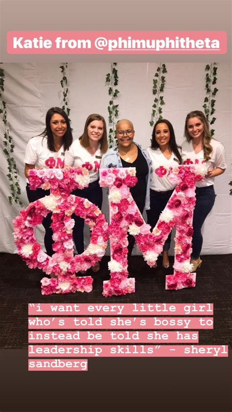 Phi mu hollywood velvet tee. Phi Mu Fraternity on Twitter: "We asked sisters to share their favorite quote about women's ...