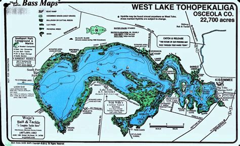 About Lake Tohopekaliga Lake Toho Florida Fishing