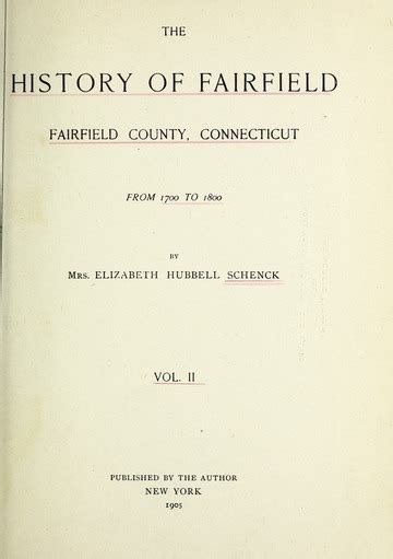 The History Of Fairfield Fairfield County Connecticut From The
