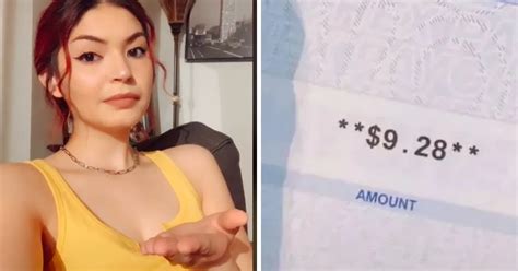 Hardworking Mom Shares Paycheck After Over Hours Working As Server
