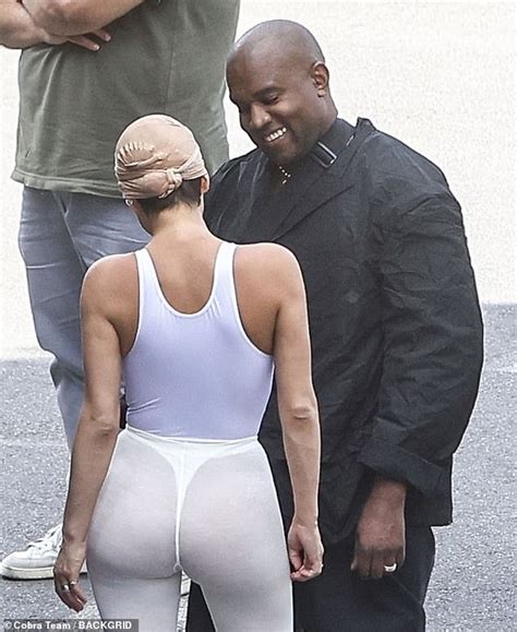 Kanye West Fisticuffs Wife Bianca Censori As She Performs In Yet