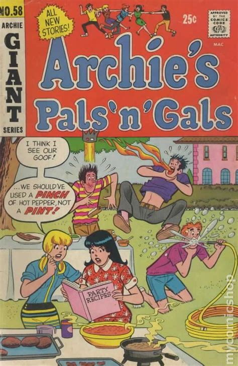 Archies Pals N Gals Comic Books Issue 58