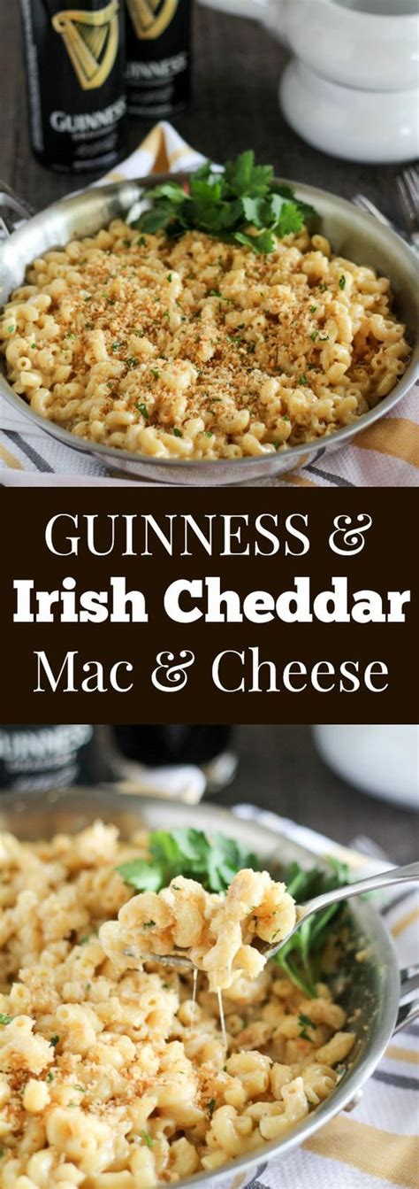 Baked macaroni and cheese has long reigned as the quintessential comfort food. Guinness and Irish Cheddar Macaroni and Cheese - Stovetop ...