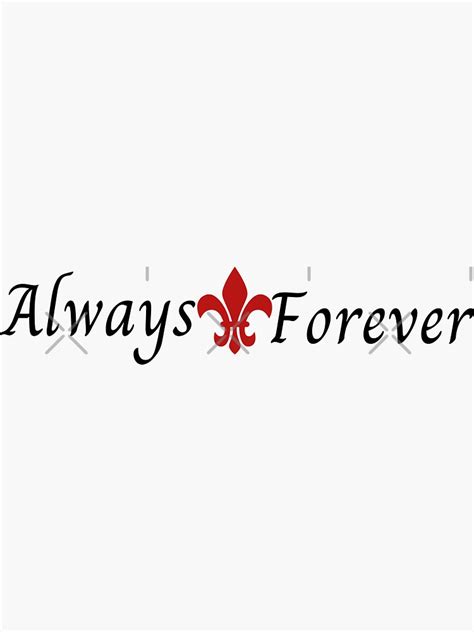 Always And Forever The Originals Mikaelson Sticker For Sale By