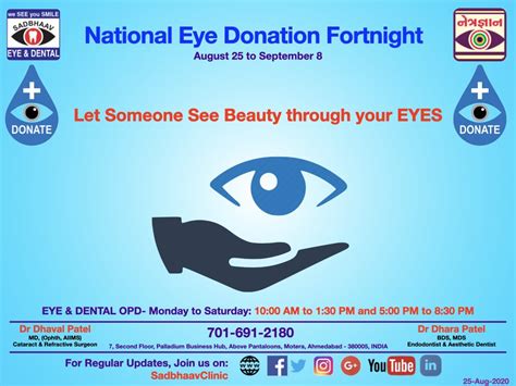 Eye Donation Awareness Faq Sadbhaav Clinic