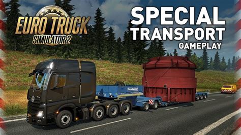 الإصدار الجديد من اللعبة الشهيرة euro truck simulator 2 لكل محبي الشاحنات. CONVOIS D'UNE PALE D'EOLIENNE - YouTube