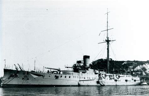 Japanese Matsushima Class Protected Cruiser Cruiser Hashidate In 1916
