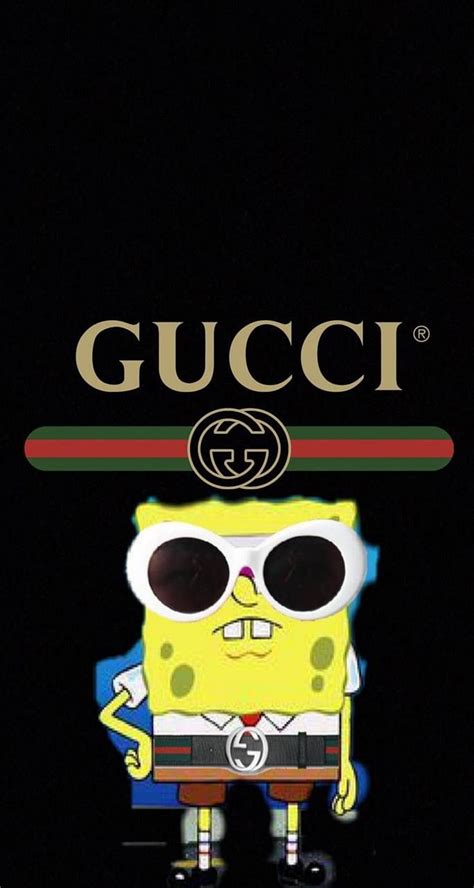 สปันจ์บ็อบ Gucci กุชชี่สีดำ วอลล์เปเปอร์โทรศัพท์ Hd Pxfuel