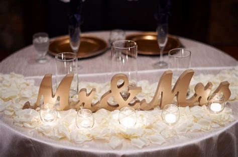 Mr And Mrs Wedding Sign For Table Centerpieces Decor Mr And Mrs Letters