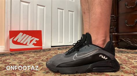 Nike Air Max 2090 Black On Foot Youtube