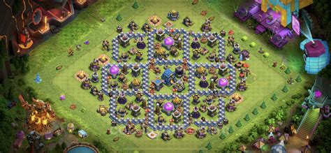 Best Base Th With Link Hybrid Anti Everything Town Hall Level