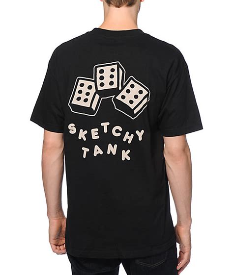 Sketchy Tank 666 Dice T Shirt At Zumiez Pdp