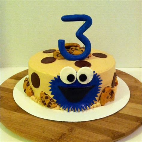 Cookie Monster Cake Made By Corries Confections Cookie Monster