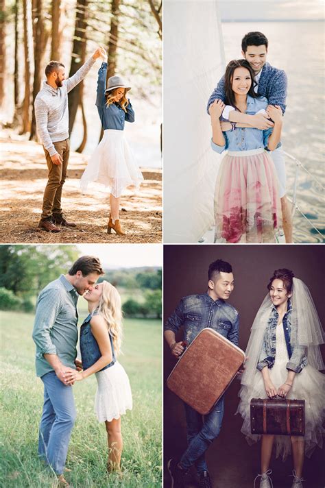 What To Wear For Engagement Photos Fashionable Spring Engagement