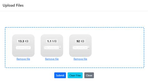 Javascript Dropzone Is It Possible To Move The Upload Progress Bar