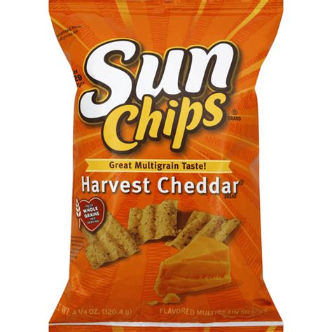 Sun Chips Multigrain Snacks Harvest Cheddar Snacks Chips And Dips
