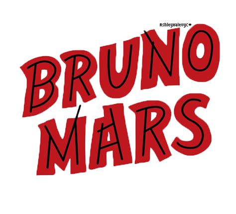 Bruno Mars Logo Png By Destinyrawrmars On Deviantart