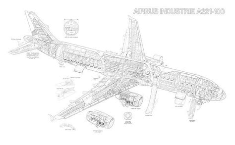 Airbus A321 100 Cutaway Drawing Our Beautiful Pictures Are Available As