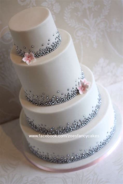 Y muchas más temáticas con las que quedarán encantados. Perla de plata pastel de bodas | Pasteles de bodas de ...
