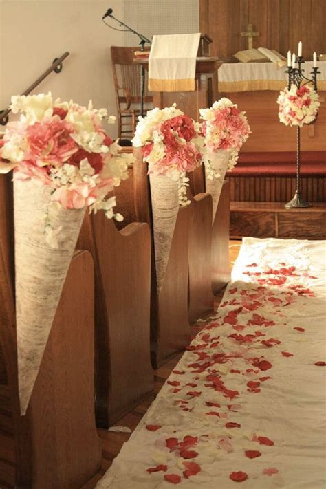 Diy Simple Church Wedding Decorations