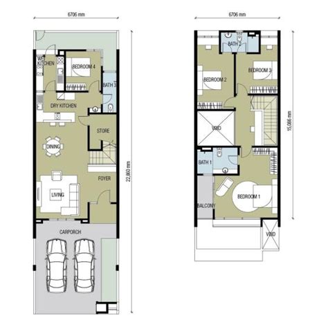 Floor Plan Feng Shui 平面图の风水 Parkfield Residences Tropicana Heights