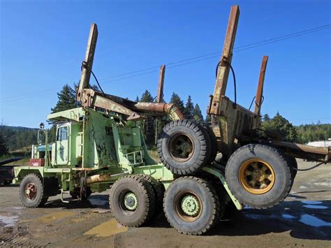 Pacific P 16 Pre Load Ta Off Highway Log Truck And Trailer Forestech