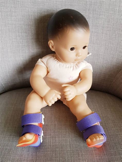 Teddy Bear Doll Afo Leg Splint Leg Brace Tornado Design Etsy