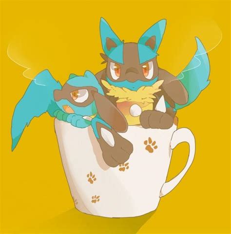 In A Cup Lucario Know Your Meme