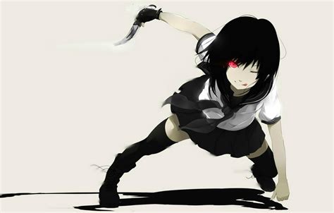 Very Bad Mood Anime Girl Wallpapers Wallpaper Cave