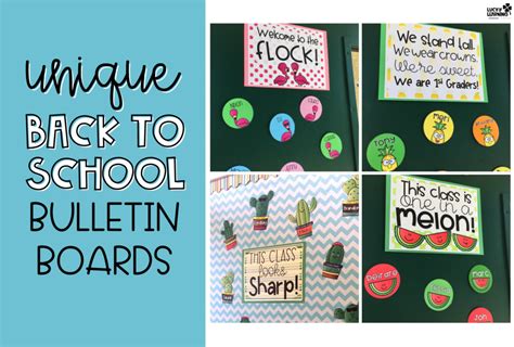 Unique Welcome Back To School Bulletin Board Ideas