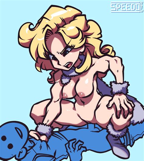 Rule 34 Areolae Ayla Ayla Chrono Trigger Blonde Hair Blue Eyes Boots Bottomless Breasts