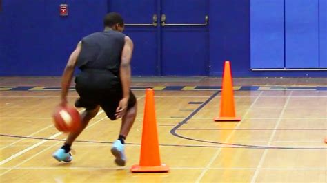 Basketball Dribble Drill Serpentine With Flat Back Dribble Shot