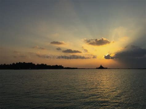 Sunrise On The Tropical Island Stock Photo Image Of Tropical Luxury