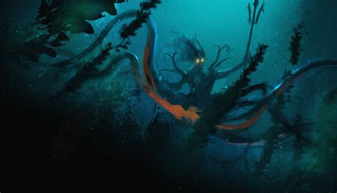 Nature Artwork Underwater Creature Wallpapers Hd Desk