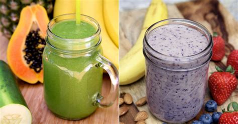 Breakfast Smoothies For Weight Loss Popsugar Fitness